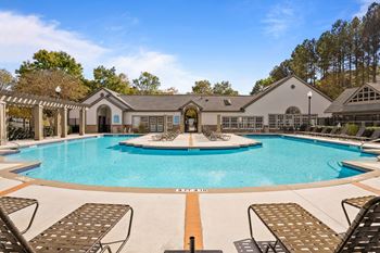 the swimming pool at 150 Summit Apartments, Alabama